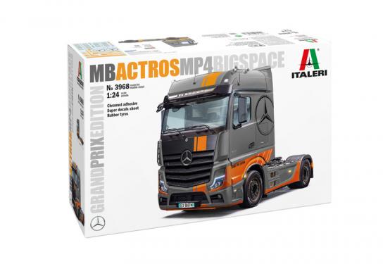 Italeri 1/24 Mercedes Benz Actros MP4 Big Space Grand Prix Edition image