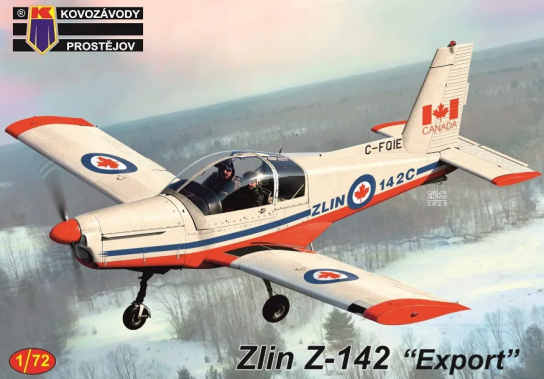 Kovozavody Prostejov 1/72 Zlin Z-142 "Export" image