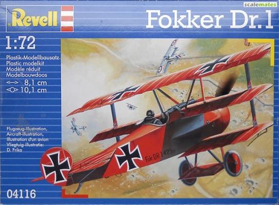 Revell 1/72 Fokker Dr.1 Triplane image