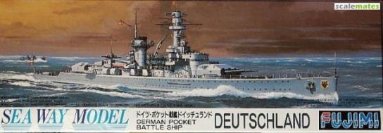 Fujimi 1/700 Waterline Series German Battleship 'Deutschland' image