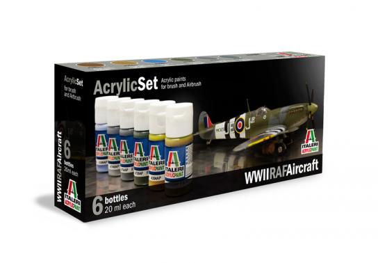 Italeri WWII RAF Paint Set image