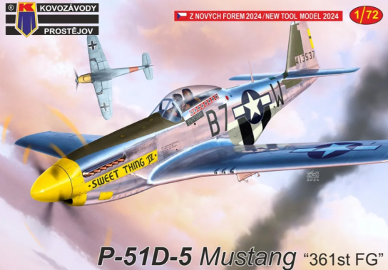 Kovozavody Prostejov 1/72 P-51D-5 Mustang "361st FG" image