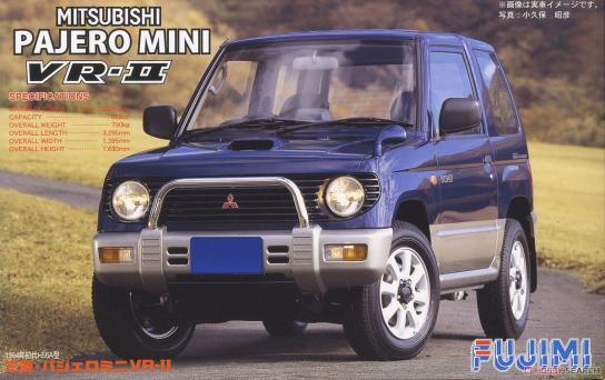 Fujimi 1/24 Mitsubishi Pajero Mini VR-II image