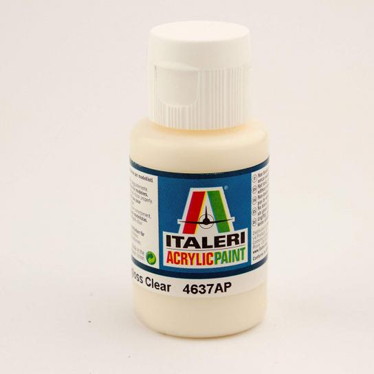 Italeri Semi Gloss Clear Acrylic 35ml Bottle image