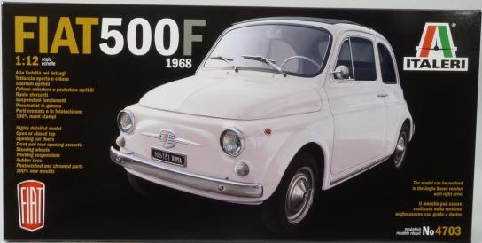 Italeri 1/12 Fiat 500 Bambina 1968 image