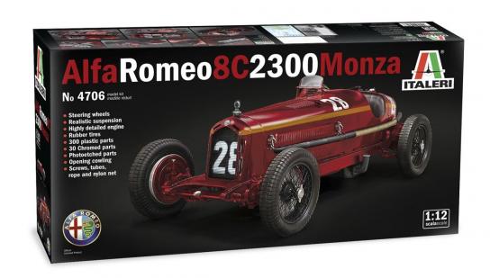 Italeri 1/12 Alfa Romeo 8C 2300 Monza image