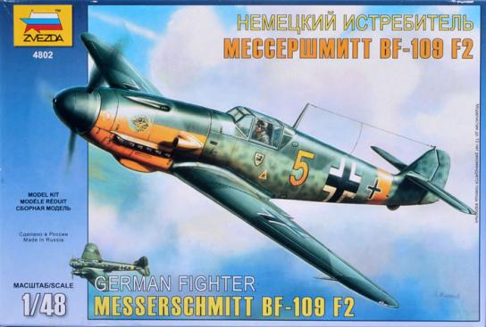 Zvezda 1/48 Messerschmitt Bf-109 F2/F4 image