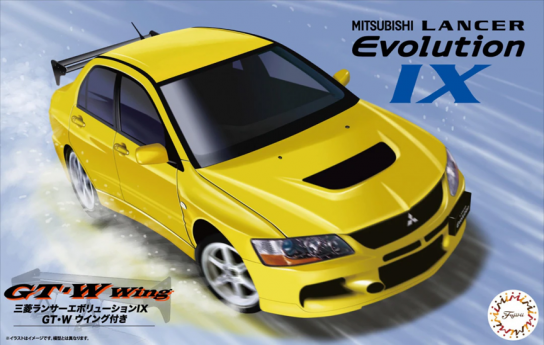 Fujimi 1/24 Mitsubishi Lancer Evolution IX GSR (with GT Wing) image