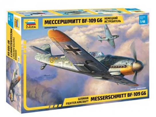 Zvezda 1/48 Messerschmitt BF-109 G6 image