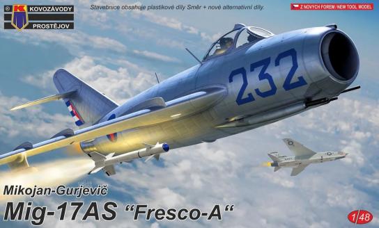 Kovozavody Prostejov 1/48 MiG-17AS Fresco-A image