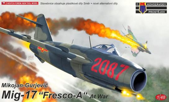 Kovozavody Prostejov 1/48 MiG-17 Fresco-A 'At War' image
