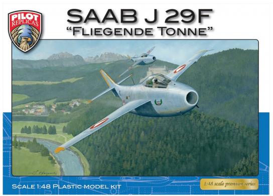 Pilot Replicas 1/48 SAAB J 29 F Austria "Fliegende Tonne" image