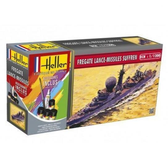 Heller 1/1200 Fregate Lance-Missiles Suffren - Starter Kit image