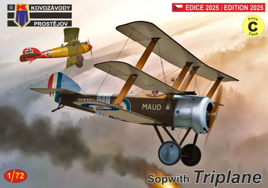 Kovozavody Prostejov 1/72 Sopwith Triplane image