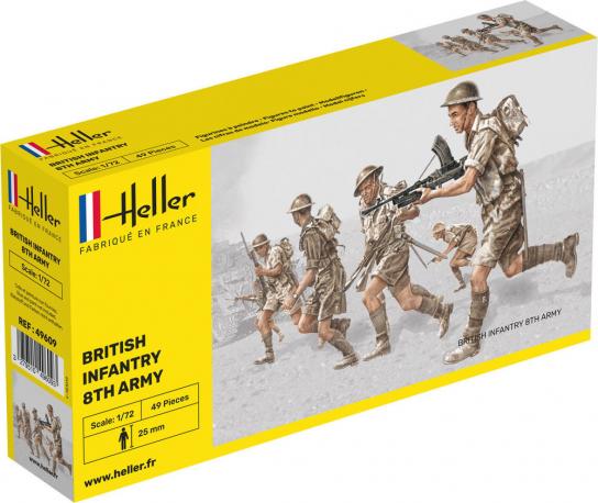 Heller 1/72 British Infantry 8th Army image