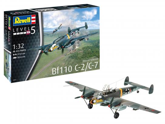 Revell 1/32 Messerschmitt Bf110 C-2/C-7 image