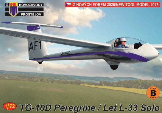 Kovozavody Prostejov 1/72 TG-10D Peregrine / Let L-33 Solo image
