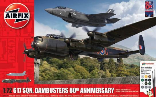 Airfix 1/72 617 Sqn. Dambusters 80th Anniversary - Lancaster & F-35 B image