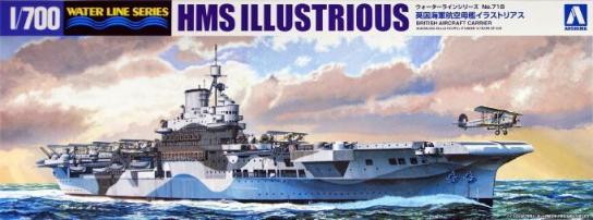Aoshima 1/700 HMS Illustrious image