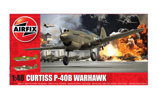 Airfix 1/48 Curtiss P-40B Warhawk image