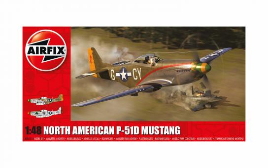 Airfix 1/48 North American P-51D Mustang image