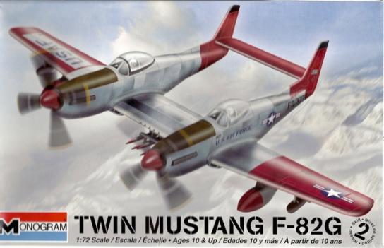 Revell 1/72 Twin Mustang F-82G image