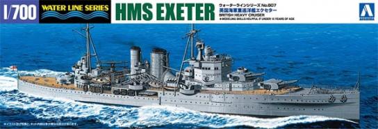 Aoshima 1/700 HMS Exeter image