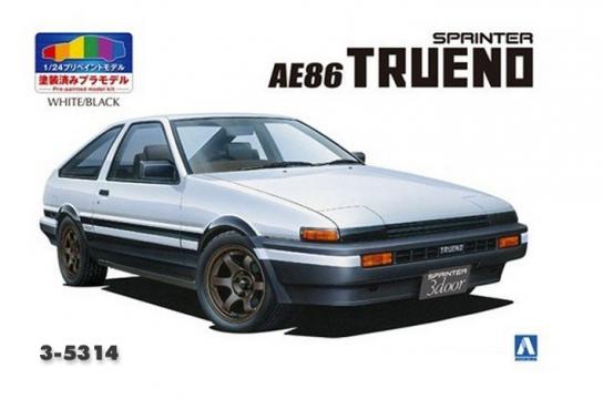 Aoshima 1/24 Toyota AE86 Trueno 1983 image