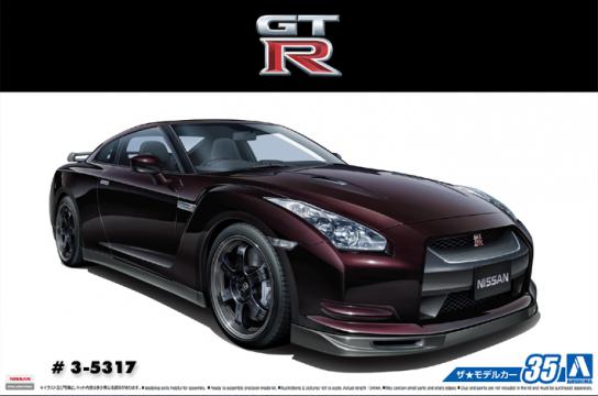 Aoshima 1/24 Nissan R35 GT-R Spec-V '09 image