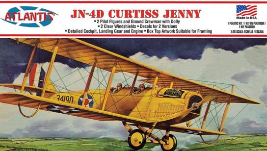 Atlantis 1/48 JN-4D Curtiss Jenny image