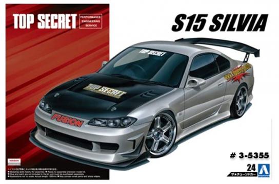 Aoshima 1/24 Topsecret S15 Silvia '99 - Nissan image