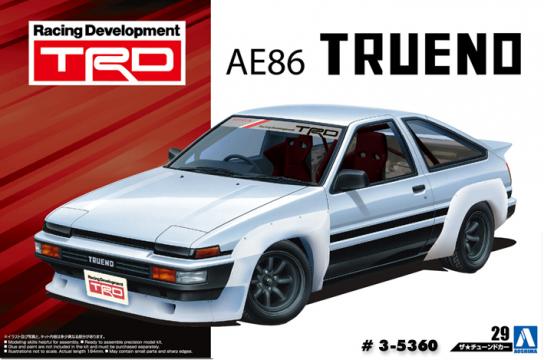 Aoshima 1/24 TRD AE86 Trueno N2 '85 - Toyota image