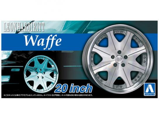Aoshima 1/24 Rims & Tires - Leonhardiritt Waffe 20" image