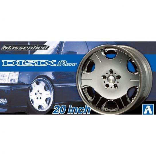 Aoshima 1/24 Rims & Tires - Glassenheit Disix R 20" image