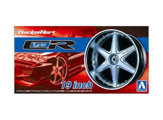 Aoshima 1/24 Rims & Tires - Racing Hart Type CR 19" image