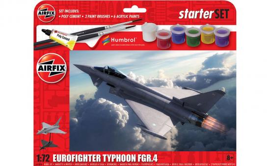 Airfix 1/72 Eurofighter Typhoon - Starter Set image