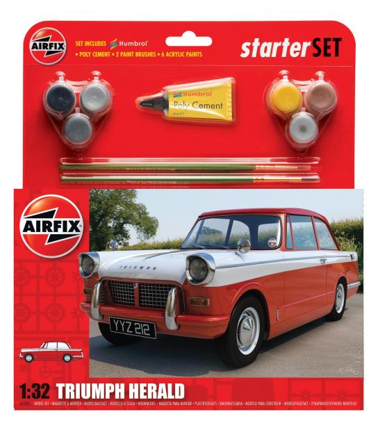 Airfix 1/32 Triumph Herald - Starter Set image