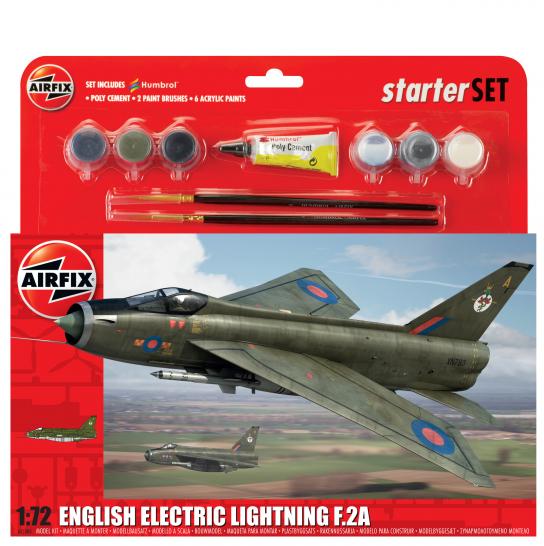 Airfix 1/72 English Electric Lightning F.2A - Starter Set image