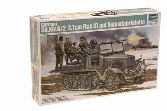 Trumpeter 1/35 Sd.Kfz 6/2 Half Track w/3.7cm Flak image