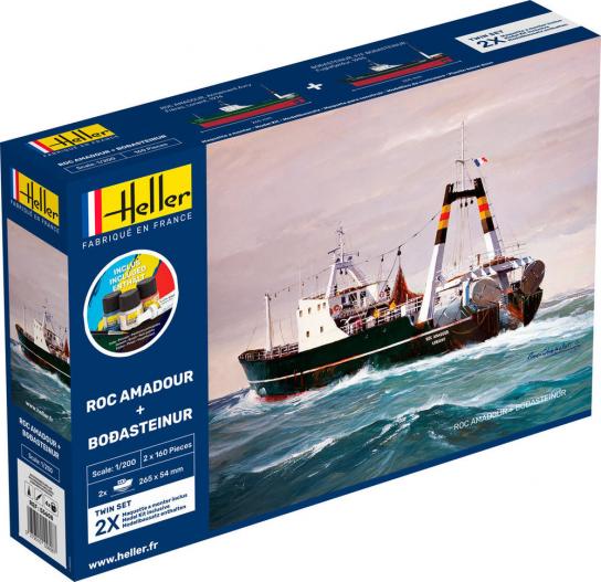 Heller 1/200 ROC Amadour & Bodasteinur Twinset - Starter Kit image