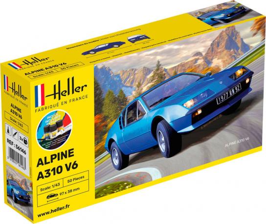 Heller 1/43 Alpine A310 V6 - Starter Kit image