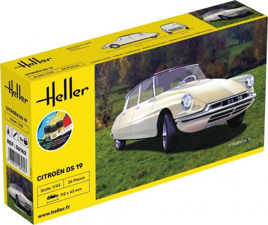 Heller 1/43 Citroen DS 19 - Starter Kit image