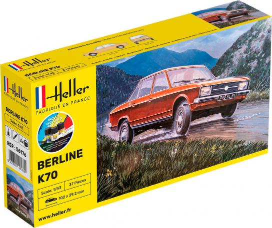 Heller 1/43 Berline K70 - Starter Kit image