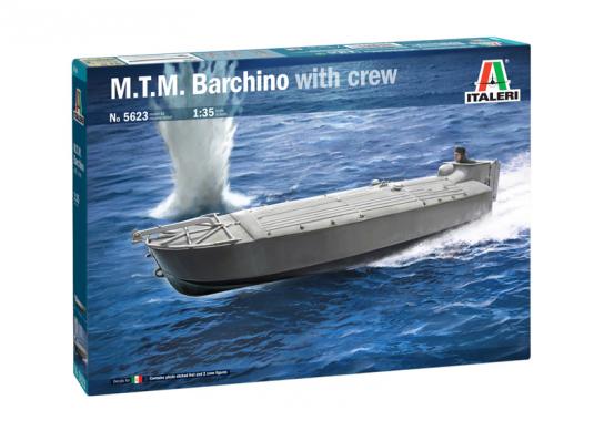 Italeri 1/35 M.T.M. Barchino with Crew image