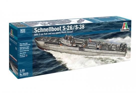 Italeri 1/35 Schnellboot S-26/S-38 image