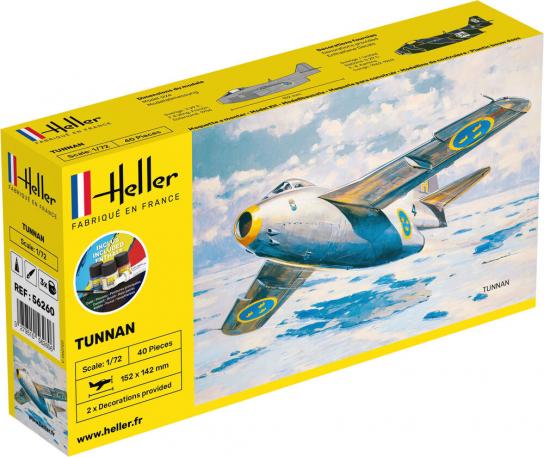 Heller 1/72 SAAB Tunnan - Starter Kit image