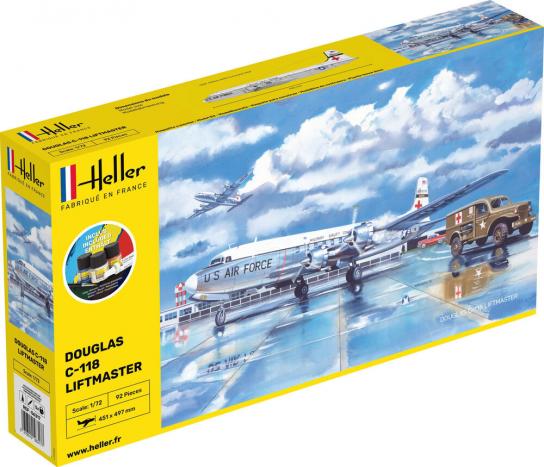 Heller 1/72 C-118 Lift master - Starter Kit image