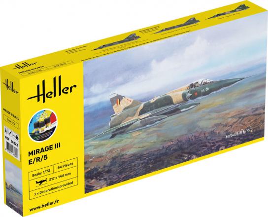 Heller 1/72 Mirage III E/R/5 - Starter Kit image