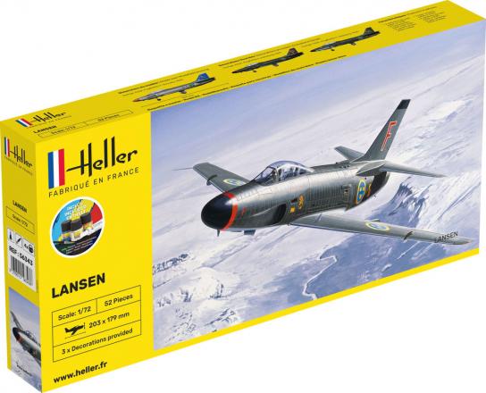 Heller 1/72 Lansen - Starter Kit image