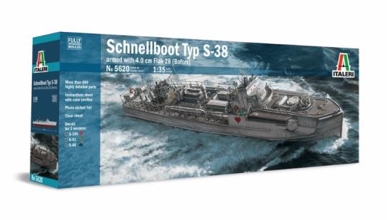Italeri 1/35 Schnellboot Typ S-38 image